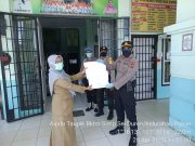 KAPOLRES DIWAKILI BKTM SERAHKAN BANTUAN ADP DI PUSKESMAS SUNGE DUREN