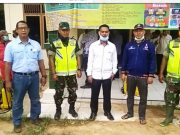 AHMAD MURNI.SH ANGGOTA DEWAN, LAKSANAKAN PENYEMPROTAN DISINFEKTAN ANTIVIRUS