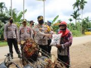 Hari Buruh Sedunia 1 Mei 2020 Kapolres Tanjab Timur Laksanakan Giat Patroli Dan Bagikan Bansos