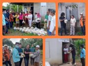 MPC PP dan SAPMA Kab. Tanjab Timur Berikan Sembako Bagi Masyarakat yang Berdampak Covid 19