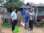 KELURAHAN SIMPANG TUAN”LAKUKAN EVALUASI PENYALURAN BANTUAN TAHAP KE-II JARING SOSIAL WABAH COVID 19