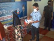 DPD PAN BAGI – BAGI SEMBAKO DAN MASKER GRATIS, SEBAGAI BANTUAN PEDULI COVID 19 TERHADAP MASYARAKAT