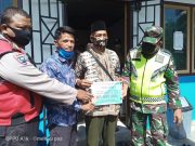 SEBANYAK 117 PENERIMA BLT DD(DANA DESA) DISERAHKAN LANGSUNG OLEH KADES MENCOLOK AMBO ALANG
