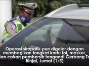 Pengguna Tol Medan – Binjai Sumatera Utara Dihimbau Agar Tak Mudik, Terminal Lebak Kini Kosong