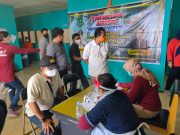 SEJUMLAH PEGAWAI & KARYAWAN KANTOR BPBD KAB. KAPUAS IKUTI PEMERIKSAAN RAPID TEST