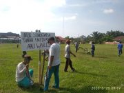 LAPANGAN AKSO DANO DIGUGAT OLEH AHLI WARIS, CAMAT SEKERNAN MENJELASKAN TERKAIT HAL ITU