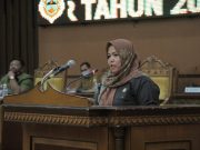 Paripurna DPRD Kab. Tanjabtim Tentang Pertanggungjawaban APBD 2019, Banggar Sampaikan Banyak Catatan