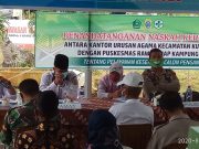 Puskesmas Kampung Laut dan KUA tanda tangani kerjasama