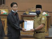 Paripurna DPRD Kab. Tanjabtim Sampaikan (KUPA) Serta (PPAS) APBD Perrubahan Tahun Anggaran 2020