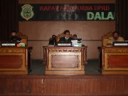 Rapat Paripurna DPRD Dalam Rangka Dengarkan Pandangan Fraksi Terhadap APBD Perubahan