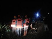 MATI LAMPU DI BETARA DIDUGA AKIBAT KECELAKAAN TUNGGAL MOBIL TRUK FUSO PENGANGKUT BUAH SAWIT