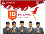 Ketua KPU Tanjabtim Beseta Jajarannya Mengucapkan Selamat Hari Pahlawan, Semoga Menjadi Motivasi Generasi Anak Bangsa