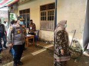 DAMPINGI BUPATI, KAPOLRES PANTAU TPS 001 SIMPANG SUNGE DUREN JALUKO