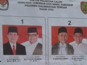 PERTARUNGAN PILKADA GUB/WAGUB KALTENG, KEDUA PASLON TERPANTAU SALING KEJAR PEROLEHAN SUARA, SEMENTARA CAGUB NO. 01. Ir BEN BRAHIM S BAHAT, MM, MT – DR. UJANG ISKANDAR, ST, MSi MENANG DI TPS 11 KEL. SELAT BARAT