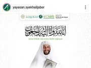 Inalillahi Wa Inalillahi Rojiun : Syekh Ali Jaber wafat.