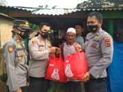 KAPOLRES MUARO JAMBI TAKZIAHI RUMAH DUKA KORBAN TENGGELAM DI DESA PEMATANG PULAI