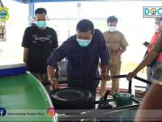 Tinjau SP(P) BE, Bupati Tanjab Timur Berharap Sebelum Ramadhan Sudah Operasional