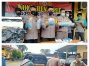 Lagi Polres Tanjab Timur Mengamankan Tiga Orang Pelaku Penyeludupan Baby Lobster