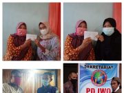 PD IWO Tanjabtim Beserta Anggota Galang Dana Untuk Bantu Anak Wartawan