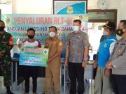 Pemdes Rantau Rasau l Salurkan BLT DD Tahap I Periode Februari TA 2021 Kepada 70 KPM