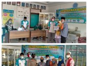 Pemdes Lambur l Salurkan BLT DD, Kades Himbau Masyarakat Harus mau divaksin