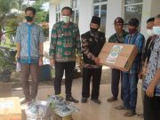 Baznas Tanjabtimur Serahkan Bantuan Peralatan Memasak Untuk Korban Kebakaran Dipuding Rantau Rasau