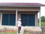 Pembangunan Kios Desa Rantau Jaya Belum Selesai, Kacabjari Nipah Panjang Akan Berkoordiasi Dengan Inspetorat