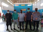 Polsek Rantau Rasau Gelar Giat Vaksinasi massal Dosis I Dan II