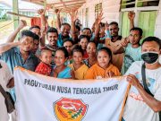 Paguyuban NTT Antar Bantuan, Sambut Warganya Yang Baru Tiba Di Kalimantan