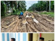 Terkait Jalan Desa Lagan Ulu Yang Rusak, Ini Kata Ketua DPRD Tanjabtimur
