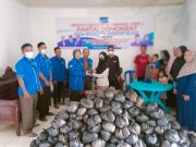 DPC Partai Demokrat Tanjabtim Salurkan 1500 Paket Sembako