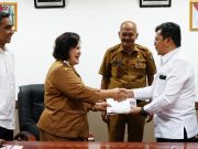 Pemkab Karo Serah Terima Pengelolaan Air Minum Antara Balai Prasarana Permukiman Wilayah Sumut