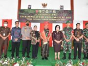 Bupati dan Wabup Sambut Pangdam I/BB Penutupan Kegiatan TMMD ke 113 T.A 2022 Di Karo
