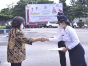 Bupati Karo Cory S Sebayang Serahkan SK (P3K) Guru Formasi 2021