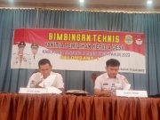 Buka Bimtek Pilkades Serentak Tahun 2022, Drs. Berliyan Dan Arie Juliyan Saputra Berharap Agar Panitia Netral