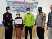 Pemdes Harapan Makmur Salurkan BLT DD Triwulan ll