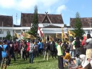 Desak Cabut Izin PT. Kaswari, SPI Geruduk Kantor Bupati Tanjabtimur