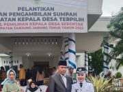 Kepala Desa Sinar Wajo Terpilih Periode 2022 – 2028 “Ratnawati, MI” Resmi Dilantik Bupati Sekaligus Pengambilan Sumpah