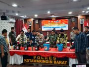 Polres Kobar Musnahkan Barang Bukti Sabu 5 Kg dan Pil Ekstasi Senilai Miliaran Rupiah