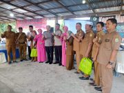 Kades Sinar Wajo “Ratna Wati” Hadiri Pisah Sambut Kapolsek Mendahara Ulu