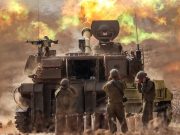 Perang Darat dan Udara Palestina Israel