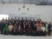 Ketua Bawaslu Tanjab Timur Lantik Panwaslu Kecamatan Untuk Pilkada Tahun 2024