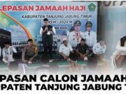 Wabup Robby Nahliyansyah Lepas 142 CJH Tanjab Timur