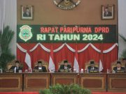DPRD Tanjab Timur Gelar Rapat Paripurna Mendengarkan Pidato Kenegaraan Presiden RI