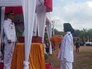 Camat Dendang Surya Aldian Jadi Insfratruktur Upacara HUT RI ke 79