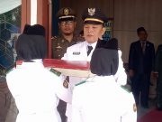 EDIYANTO SPD. “CAMAT MENDAHARA ULU PIMPIN UPACARA PERINGATAN HUT RI KE-79 DENGAM KHIDMAT”