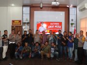 HUT Humas Polri Ke 73 Gelar Donor Darah Sekaligus Silaturahmi Kapolres Tanjab Timur Bersama Awak Media