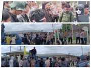 Lakukan Aksi Damai (PETA) Tuding Petrochina Sebagai Perampok Hasil Bumi Tanjab Timur