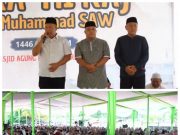 Pemkab Tanjab Timur Gelar Isra Mi’raj, Sekaligus Pelepasan Purna Bakti Bupati dan Wakil Bupati