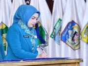 Diah Utami, ST MT, Isteri Wakil Bupati Resmi Menjabat Ketua TP- PKK Tanjab Timur.